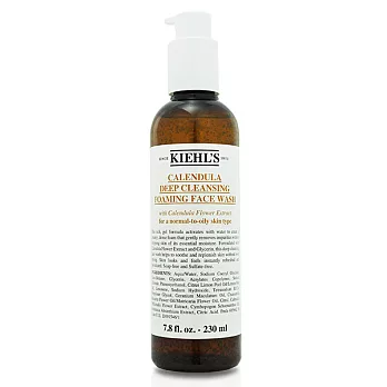 Kiehl’s 契爾氏 金盞花植物精華潔面泡泡凝露 230ml(百貨專櫃貨)