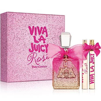 Juicy Couture Viva La Juicy Rose 香氛禮盒(淡香精100ml+10ml+10ml)