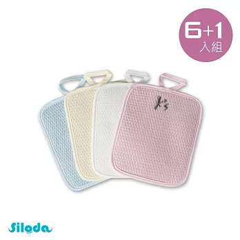 Siloda蠶絲清潔布(6入+1入超值組)