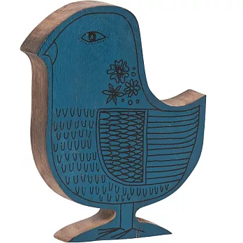 【U】DeMaui頂茂家居 - VOX靛藍小鳥木裝飾(#220010029)
