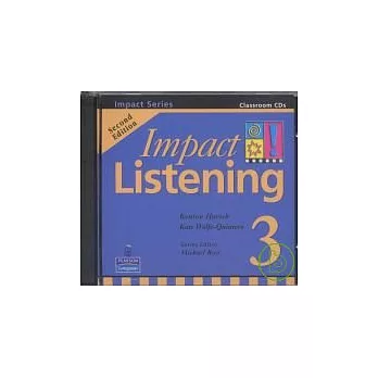 Impact Listening 2/e (3) CDs/2片(無書)