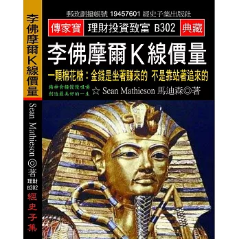 李佛摩爾Ｋ線價量：一顆棉花糖 金錢是坐著賺來的 不是靠站著追來的