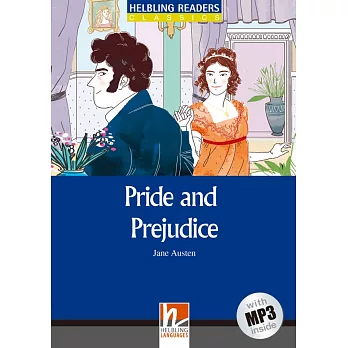 Pride and Prejudice (25K彩圖經典文學改寫+1 MP3)