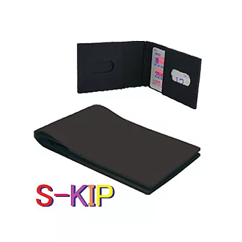 “ S - KIP”票卡夾 - 黑
