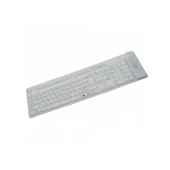 順悅 SUNYES 矽膠 果凍標準鍵盤-白