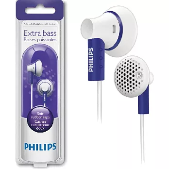 PHILIPS 多彩耳塞式耳機 SHE3000系列紫色