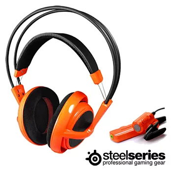 SteelSeries Siberia V1 Full-size Headset 頭戴式全罩耳麥(夕陽橘)