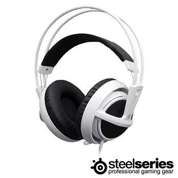 SteelSeries Siberia V2 Full-size Headset 頭戴式耳麥(白)