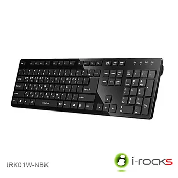 i-rocks IRK01-WNBK 巧克力超薄鏡面黑鍵盤