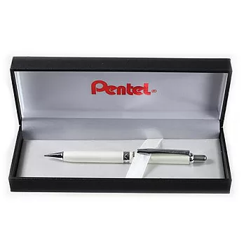 【Pentel】A811AT高級不鏽鋼自動鉛筆象牙白