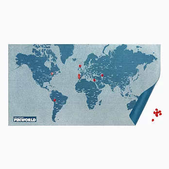 palomar 拼世界地圖藍色