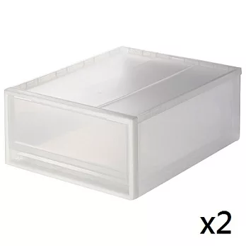 [MUJI 無印良品]PP收納盒/小/2入