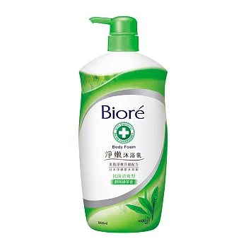 Biore蜜妮 淨嫩沐浴乳 靜岡綠茶香 1000ml