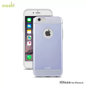 moshi iGlaze for iPhone 6 超薄時尚保護背殼淡紫