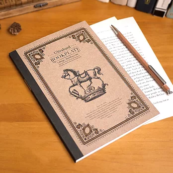ultrahard Bookplate 藏書票A5筆記本系列- 駿馬