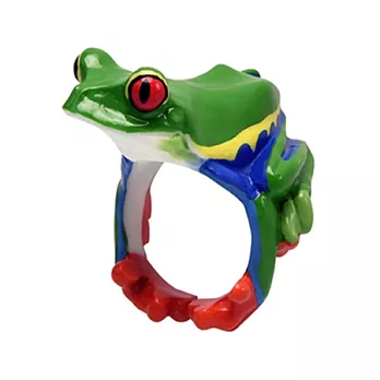 CLiNG動物指環-紅眼樹蛙