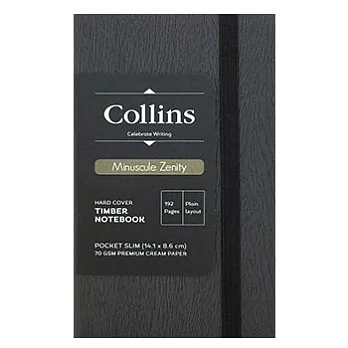 英國Collins 雨果迷你系列 (鐵灰A6) CG-7116鐵灰色