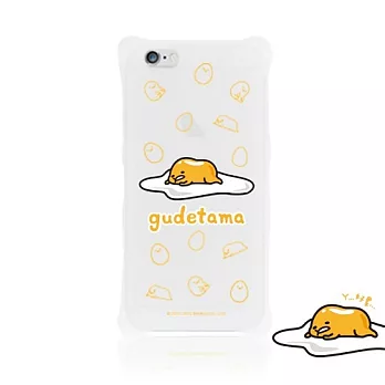 Gudetama蛋黃哥 iPhone 6 / 6S 防撞矽膠保護套-蛋黃純白