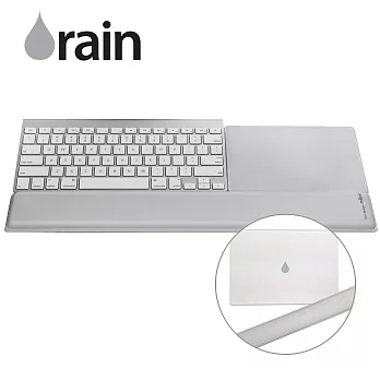 Rain Design mRest 紓壓護腕鼠墊組銀色