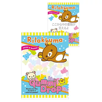 San-X 拉拉熊懶熊超市系列A4文件夾。懶熊軟糖