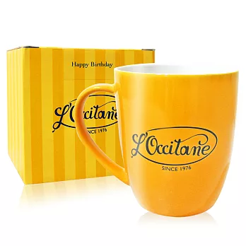 L’OCCITANE 歐舒丹 品牌復古馬克杯