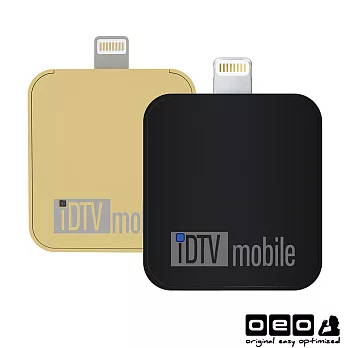 OEO iPhone專用行動數位電視接收器 iDTV iOS 8-Pin黑色