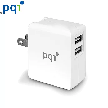 PQI i-Charger Mini 18W 旅行用USB快速充電器 雙輸出共5V/3.4A