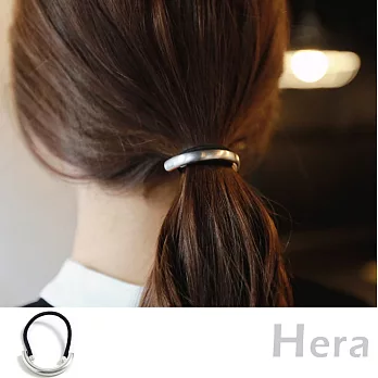 【Hera】赫拉 金屬半圓C字髮圈/髮束-二色(銀色)