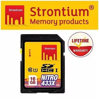 力鍶 Strontium NITRO UHS-1Class10 SD 16GB 高速SD相機記憶卡