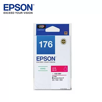 EPSON 176(C13T176350)原廠紅色墨水匣