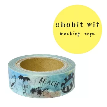 【Green Flash】Chobit wit紙膠帶_beach