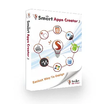 【移動數位互動自媒體設計】Smart Apps Creator 3 中文教育盒裝版