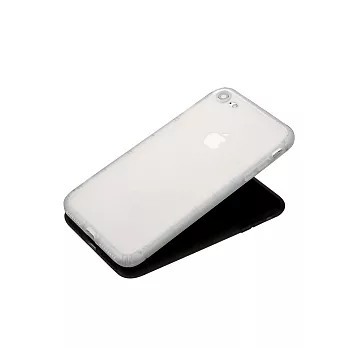 iPhone7 第五代磨砂防摔抗震氣墊空壓手機殼磨砂白