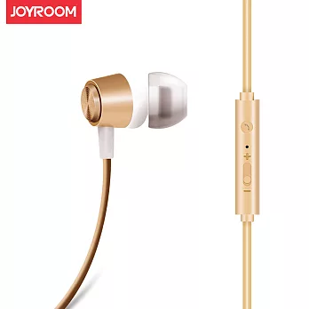 JOYROOM JR-EL113 重低音小鋼炮入耳式耳機金色