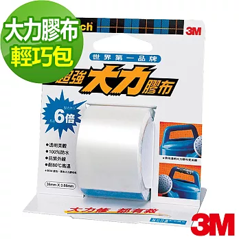 【3M】Scotch 超強大力膠布-透明(2104DC) 36mm x 3.66m