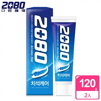 【韓國2080】高階去漬牙膏（120g*2入）