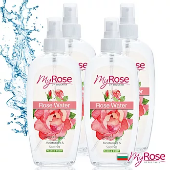 保加利亞My rose玫瑰純露清新調理噴霧220ml四入