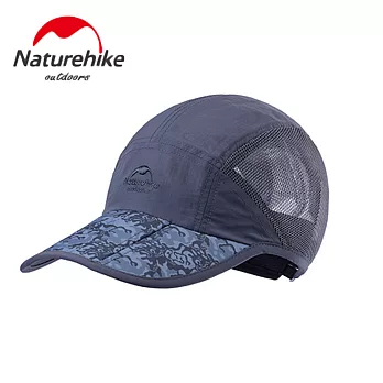 【Naturehike】迷彩風格款防曬透氣遮陽帽/鴨舌帽/棒球帽迷彩岩灰