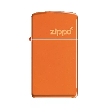 ZIPPO 1631ZL 橘烤漆Zippo Logo打火機（小）