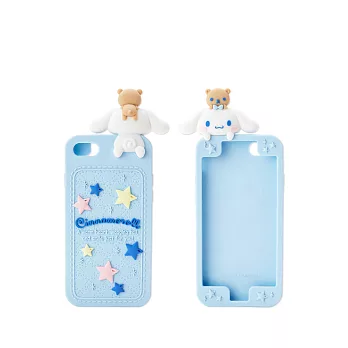 《Sanrio》pyoconoru 趴妞妞系列 iPhone7矽膠保護殼(大耳狗喜拿)