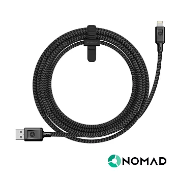 美國NOMAD 充電傳輸線-3m (lightning cable)