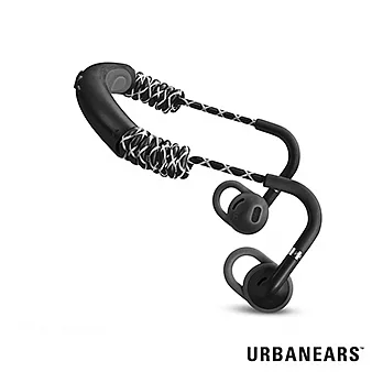 Urbanears 瑞典設計 Stadion運動款藍牙耳機 - 黑帶黑黑帶黑