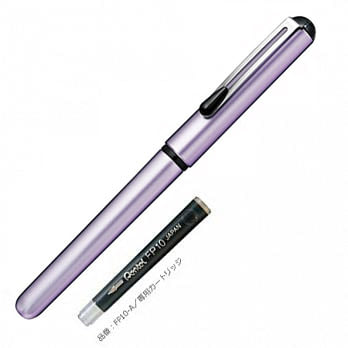 【日本製造】Pentel 毛筆【附贈 2 個墨水芯】紫色