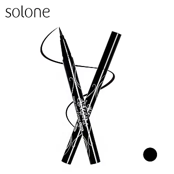 Solone 愛麗絲魔法眼線液筆(共2色)01 迷霧黑
