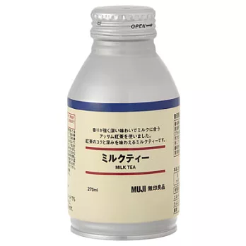 [MUJI無印良品]罐裝奶茶/270ml