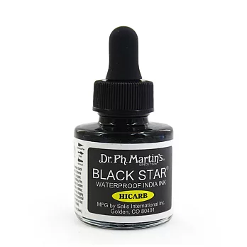 Dr.Ph.Martin’s 馬汀博士 黑星級 印度墨水 高碳量 HICARB 30ml 458015