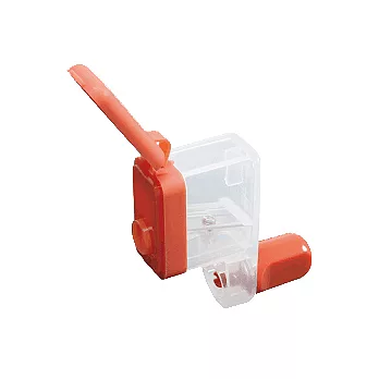 日本 CARL CPS-80 安全削筆器橘色