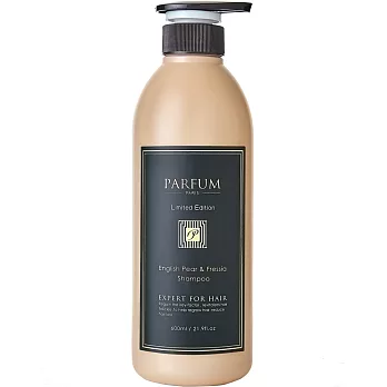 Parfum 巴黎帕芬 香氛精油洗髮精600ml(同名 英國梨與小蒼蘭)