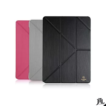JTL iPad 2017 Montreal 9.7吋 多角度折疊皮套經典黑