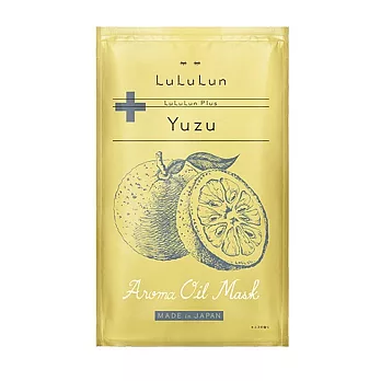日本LuLuLun Plus 精油面膜-日本高知柚子(１片裝)